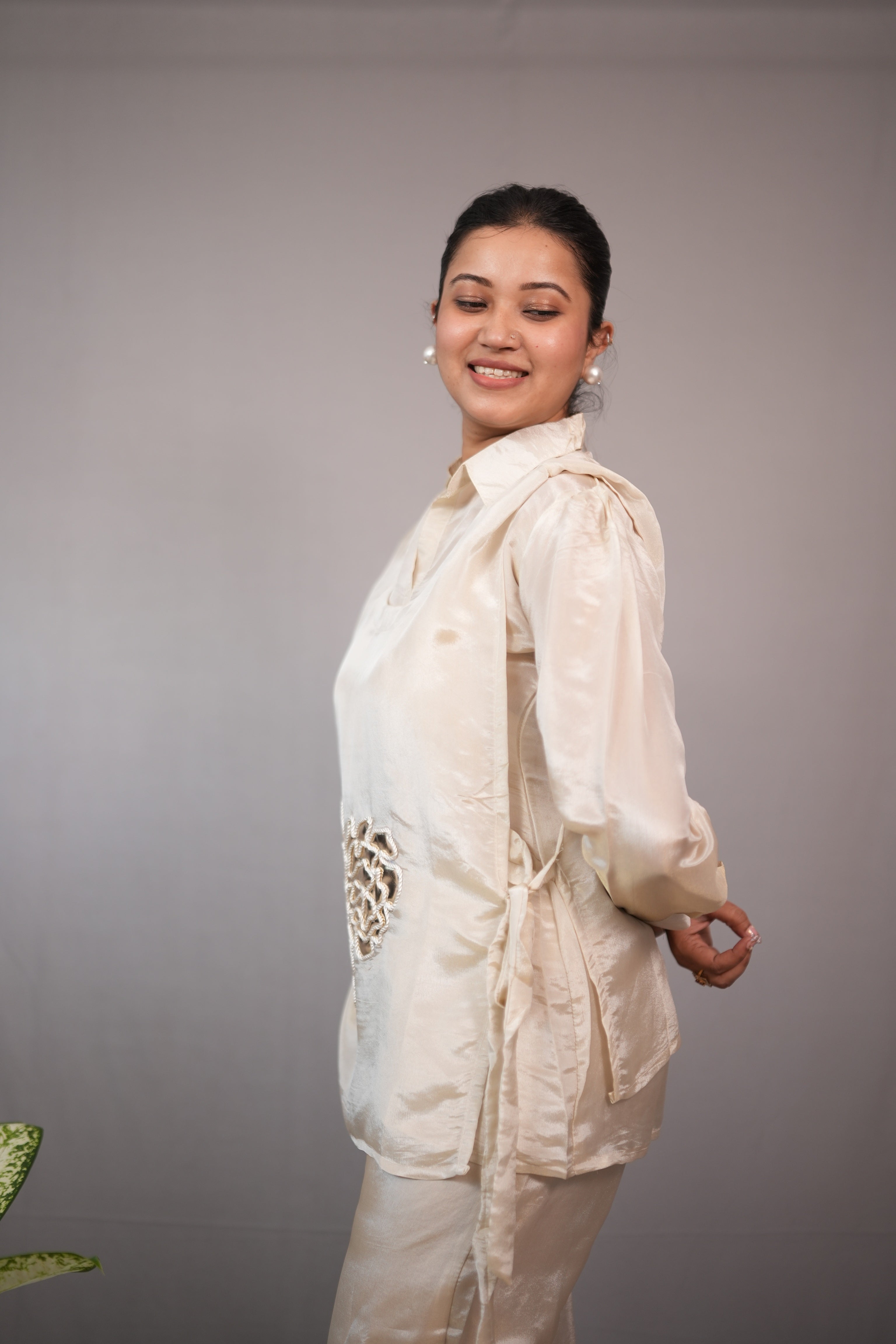 Ivory elegance 3pcs co ord set