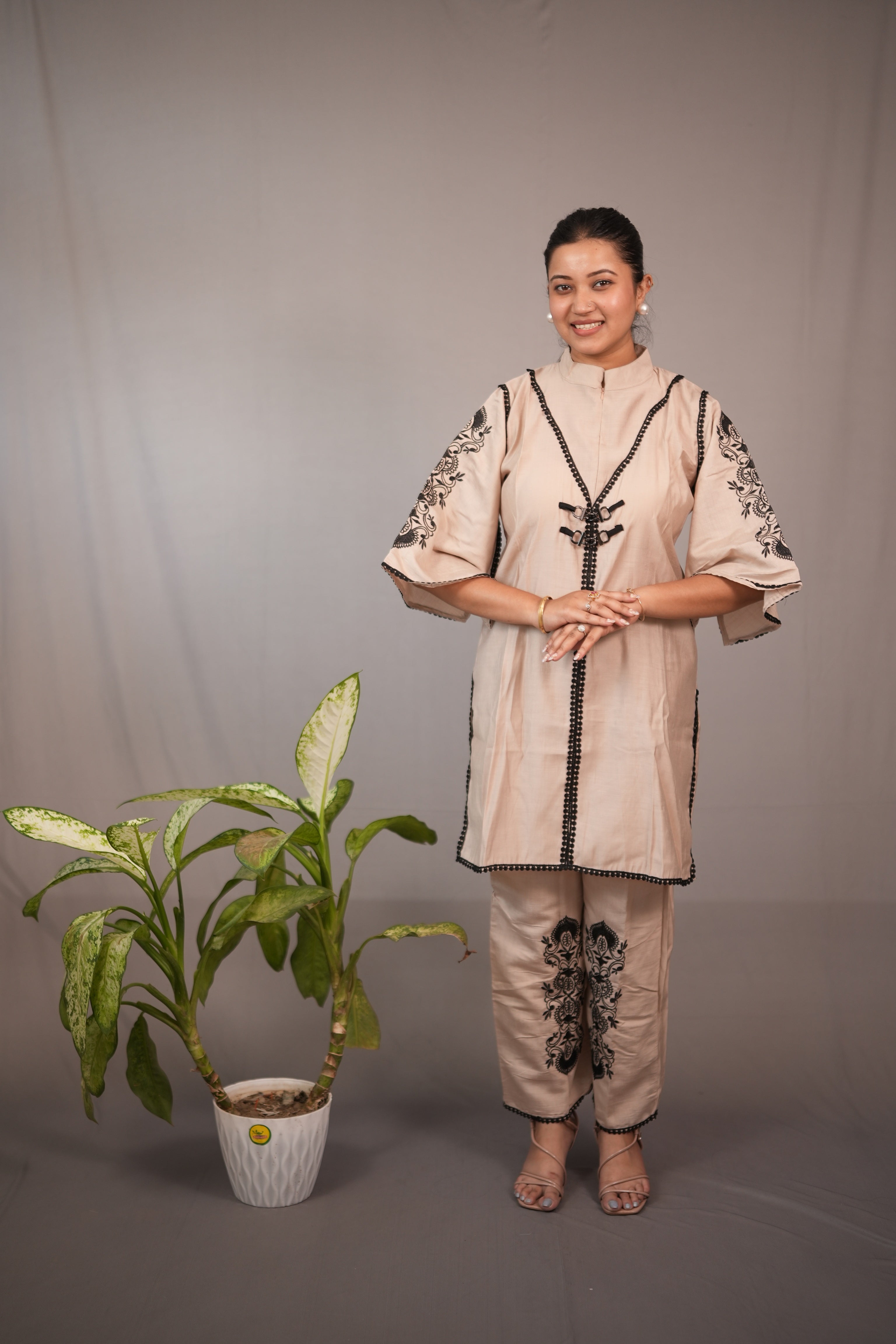 Royal motif co ord set